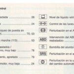 Los Testigos del Cuadro en la Mercedes Vito W639: Guía para Interpretarlos Testigos del cuadro en Mercedes Clase A: guía completa para entender su significado